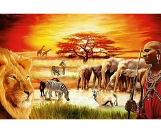Ravensburger Dėlionė 3000 vnt. - Afrika