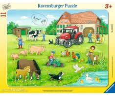 Ravensburger Dėlionė 11 vnt. - Ferma