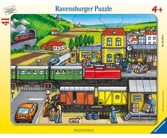 Ravensburger Dėlionė 41 vnt. - Traukinių stotis
