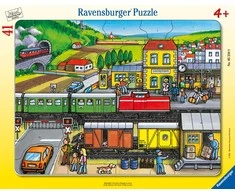 Ravensburger Dėlionė 41 vnt. - Traukinių stotis