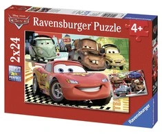 Ravensburger Dėlionė 2x24 vnt. - Ratai