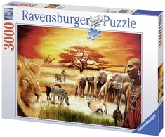 Ravensburger Dėlionė 3000 vnt. - Afrika