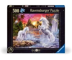 Ravensburger Dėlionė 500 vnt. - Vienaragiai prie upės