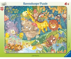Ravensburger Dėlionė 48 vnt. - Linksmybės lietuje
