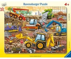 Ravensburger Dėlionė 35 vnt. - Darbo diena