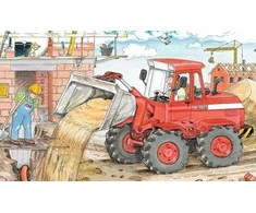 Ravensburger Dėlionė 15 vnt. -  Statybos