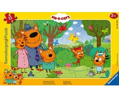 Ravensburger dėlionė „Kid-E-Cats“, 15 det., nuo 3 m.