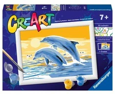 Ravensburger Paint by Numbers Delightful Dolphins