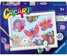 Ravensburger Paint by Numbers Happy Butterflies