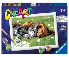 „Ravensburger Paint“ – „Numbers Sleeping Friends“.