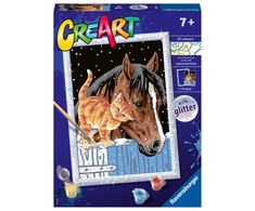 Ravensburger Paint by Numbers Stable friends