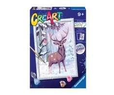 Ravensburger CreArt spalvinimo knygelė vaikams Žiemos draugai