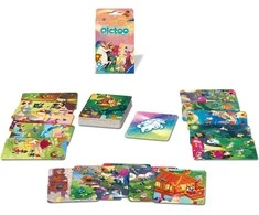 Ravensburger Pictoo kortų žaidimas: Fantazija