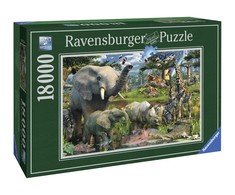 Ravensburger Dėlionė 18000 vnt. - Prie vandens duobės