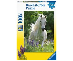 Ravensburger Dėlionė 100 vnt. - Baltas arklys