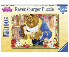 Ravensburger Dėlionė 100 vnt. - Gražuolė ir pabaisa