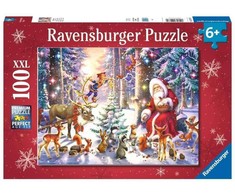 Ravensburger Dėlionė 100 vnt. - Kalėdos miške
