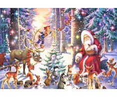 Ravensburger Dėlionė 100 vnt. - Kalėdos miške