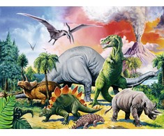 Ravensburger Dėlionė 100 vnt. - Dinozaurai