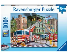 Ravensburger Dėlionė 100 vnt. - Gaisrinės mašinos