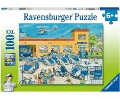 Ravensburger Dėlionė 100 vnt. - Policijos nuovada