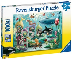 Ravensburger "XXL" Dėlionė 100 vnt. - Pasaulis po vandeniu
