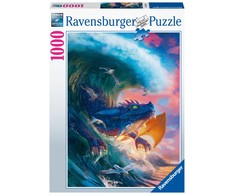 Ravensburger Dėlionė 1000 vnt. - Drakonų lenktynės