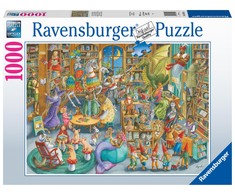 Ravensburger "2D" Dėlionė 1000 vnt. - Biblioteka