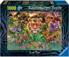 Ravensburger Dėlionė 1000 vnt. - Džiunglių tigras