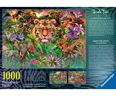 Ravensburger Dėlionė 1000 vnt. - Džiunglių tigras