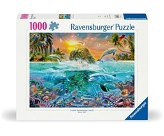 Ravensburger Dėlionė 1000 vnt. - Delfinai
