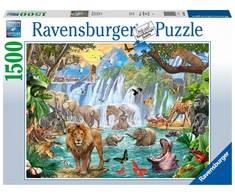 Ravensburger Dėlionė 1500 vnt. - Safari krioklys