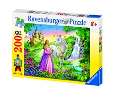 Ravensburger Dėlionė 200 vnt. - Princesė ir žirgas