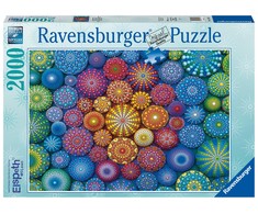 Ravensburger Dėlionė 2000 vnt. - Spalvotos mandalos