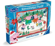Ravensburger Puzzle 24 Pieces: Peppa Pig Ice Skating