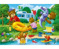 Ravensburger Dėlionė 2x24 vnt. - Meškiukų atostogos