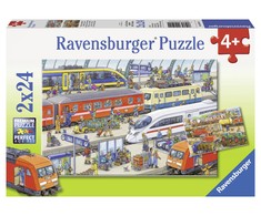 Ravensburger Dėlionė 2x24 vnt. - Stotis