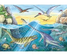 Ravensburger Dėlionė 2x24 vnt. - Dinozaurai