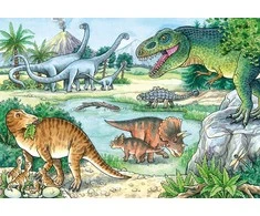 Ravensburger Dėlionė 2x24 vnt. - Dinozaurai