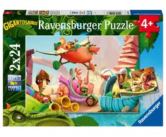 Giganotosaurus 2 x 24 Puzzle - RAVENSBURGER dėlionė