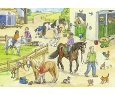 Ravensburger Dėlionė 2x24 vnt. - Arkliai
