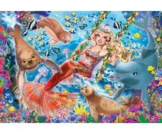 Ravensburger Dėlionė 2x24 vnt. - Undinės