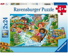 Ravensburger Dėlionė 2x24 vnt. - Pramogų parkas