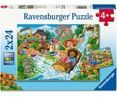 Ravensburger Dėlionė 2x24 vnt. - Pramogų parkas