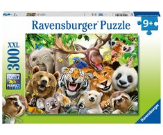 Ravensburger Dėlionė 300 vnt. - Egzotiškų gyvūnų asmenukė