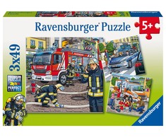 Ravensburger Dėlionė 3x49 vnt. - Pagalba