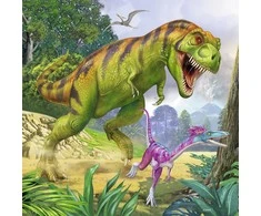 Ravensburger Dėlionė 3x49 vnt. - Priešistoriniai laikai