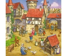 Ravensburger Dėlionė 3x49 vnt. - Riteriai