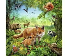 Ravensburger Dėlionė 3x49 vnt. - Pasaulio gyvūnai