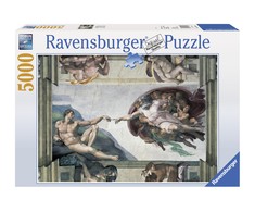 Ravensburger Dėlionė 5000 vnt. - Mikelandželas: Kūryba